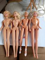 4 barbiepoppen mattel 1966 3x 1 x hasbro 1994, Verzamelen, Gebruikt, Ophalen of Verzenden