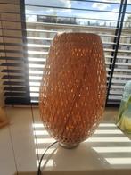 Houten Tafellamp - Modern Design, Ophalen of Verzenden, Zo goed als nieuw, Modern, Minder dan 50 cm