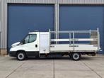 Iveco Daily 35S14NV 2.3 410L H3 PICK-UP / LAADKLEP / AARDGAS, Auto's, Lederen bekleding, Gebruikt, 4 cilinders, Wit