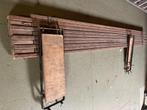 Houten ladderplank, Doe-het-zelf en Verbouw, Ladders en Trappen, Ophalen, Gebruikt, Opvouwbaar of Inschuifbaar, 2 tot 4 meter