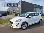 Ford Fiesta 1.0 Ecoboost 100 pk Titanium Winterpack  Camera, Auto's, Ford, Gebruikt, Euro 6, 100 pk, Wit