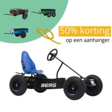 Bij aankoop van de XL skelter 50% korting op een aanhanger beschikbaar voor biedingen