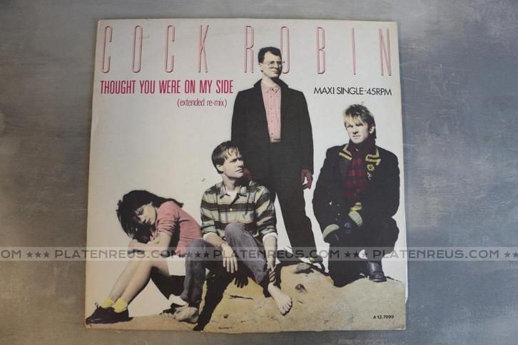 LP Cock Robin Thought You Were On My Side ( 1985 ) 3596, Cd's en Dvd's, Vinyl | Pop, Gebruikt, 1960 tot 1980, 12 inch, Ophalen of Verzenden