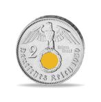 2 Reichs Mark derde rijk, Postzegels en Munten, Munten | Europa | Niet-Euromunten, Verzenden, Duitsland, Zilver