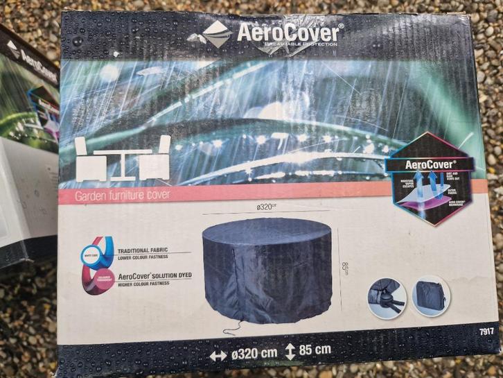 AeroCover tuinmeubelhoes voor tuinset ø 320cm, Tuin en Terras, Tuinmeubel-accessoires, Nieuw, Ophalen of Verzenden