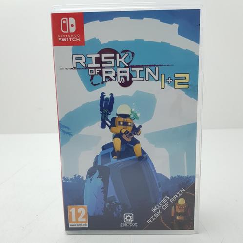 Switch Risk of Rain 1+2 Game, Spelcomputers en Games, Spelcomputers | Nintendo Switch, Zo goed als nieuw