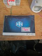 Piaggio zip 50 2t boek, Ophalen of Verzenden, Zo goed als nieuw, Piaggio