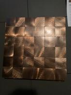 Tegels goudkleurig zelfklevend, Overige materialen, Wandtegels, Nieuw, Ophalen of Verzenden