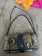 Zadig en Voltaire Python, Sieraden, Tassen en Uiterlijk, Tassen | Damestassen, Ophalen of Verzenden, Gebruikt, Blauw, Schoudertasje