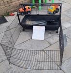 Konijnenhok met ren en accessoires, Dieren en Toebehoren, Knaagdieren en Konijnen | Hokken en Kooien, Ophalen