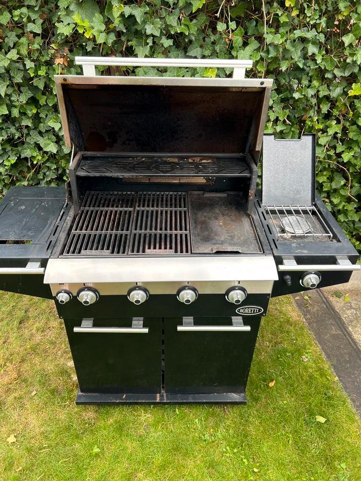 Boretti Ligorio gas bqq grill, Tuin en Terras, Gasbarbecues, Zo goed als nieuw, Ophalen
