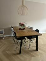 Eettafel, Houtmerk - Tafel Echo Eiken, Huis en Inrichting, Ophalen, Gebruikt, Eikenhout, 200 cm of meer