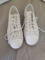 Wit leren Converse, Wit, Ophalen of Verzenden, Sneakers of Gympen, Zo goed als nieuw