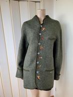 Giesswein wollen vest groen maat M/L, Ophalen of Verzenden, Zo goed als nieuw, Maat 38/40 (M), Groen