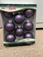 Kerstballen paars, Diversen, Kerst, Ophalen of Verzenden, Zo goed als nieuw