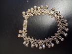 Zilveren arm/enkel band Payal uit India, Ophalen of Verzenden, Zo goed als nieuw, Zilver, Zilver