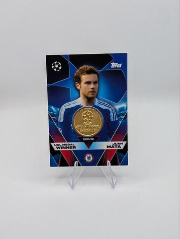Juan Mata UCL Medal Winner Relic - Topps MA 25/26 - Chelsea beschikbaar voor biedingen