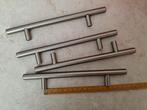 Deurgrepen rvs, 21 stuks, hartmaat 128mm, Ophalen, Minder dan 25 cm, Minder dan 50 cm, Minder dan 100 cm