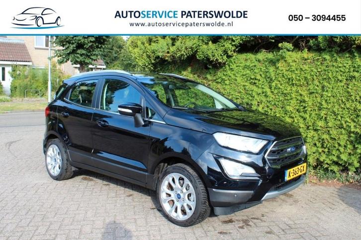 Ford EcoSport 1.0 Eco Boost ECO-LINE BLACK (bj 2020), Auto's, Ford, Bedrijf, Te koop, Ecosport, Benzine, B, Overige carrosserieën