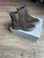 Hogan zwarte suede boot maat 38, Nieuw, Lage of Enkellaarzen, Ophalen of Verzenden, Hogan