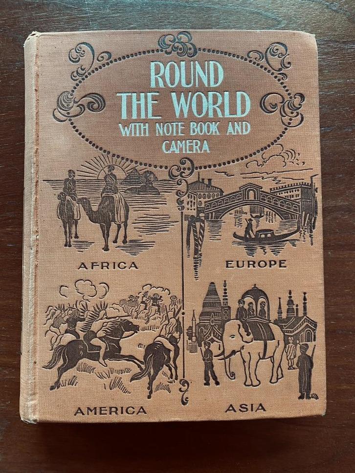 Round The World With Note Book and Camera (1897), Antiek en Kunst, Antiek | Boeken en Bijbels, Ophalen of Verzenden