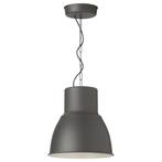 Ikea Hektar lamp zwart mat 38 cm, Ophalen, Nieuw, Minder dan 100 cm