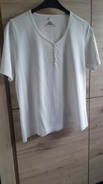 Wit Damesshirt, merk Canda, L., Wit, Maat 42/44 (L), Ophalen of Verzenden, Zo goed als nieuw