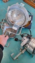 Industriële theaterspot, lamp, lampen, spots., Gebruikt, Vintage industrieel en stoer wonen, ., Ophalen of Verzenden