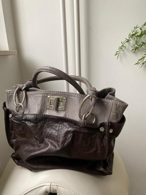 Lavorazione vintage tas - boterzacht leer - super conditie, Sieraden, Tassen en Uiterlijk, Tassen | Damestassen, Zo goed als nieuw