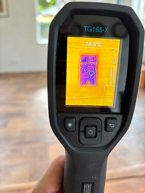 Flir TG 165-X warmtebeeld camera, Doe-het-zelf en Verbouw, Meetapparatuur, Zo goed als nieuw, Ophalen of Verzenden