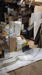 Polyester Op Rol + losse doeken, Doe-het-zelf en Verbouw, Platen en Panelen, Ophalen, Nieuw, Overige materialen