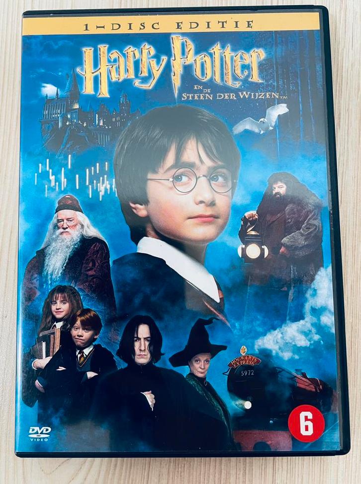 Harry Potter en de Steen der Wijzen, Cd's en Dvd's, Dvd's | Science Fiction en Fantasy, Nieuw in verpakking, Fantasy, Vanaf 6 jaar