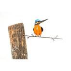 IJSVOGELTJE OP TAK STEKER - STREET ART - FAIRTRADE