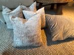 Grijs luxe kussens kussenhoezen hotel chique sierkussen, Huis en Inrichting, Woonaccessoires | Kussens, Ophalen of Verzenden, Zo goed als nieuw
