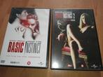 Basic instinct 1 & 2 - Michael Douglas, Sharon Stone, Cd's en Dvd's, Maffia en Misdaad, Ophalen of Verzenden, Zo goed als nieuw