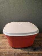Vintage Tupperware serveer wonder jaren 70, Ophalen of Verzenden, Gebruikt, Crème, Bak of Kom