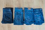 Pakket 4x jongen/ heren spijkerbroeken maat 182, Kleding | Heren, Spijkerbroeken en Jeans, Blauw, Overige jeansmaten, Zo goed als nieuw