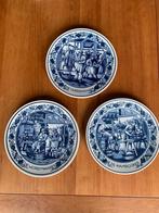 Delfts blauw 3 borden slagersberoep, Ophalen