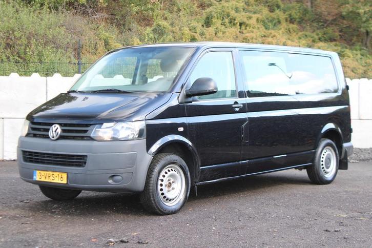 Volkswagen Transporter 2.0 TDI L2H1 DC Trendline (bj 2011), Auto's, Bestelauto's, Bedrijf, Te koop, ABS, Airbags, Airconditioning