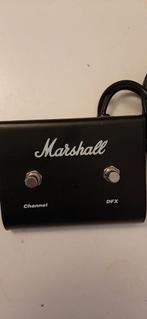 Marshall Two Button Footswitch Channel/DFX, Muziek en Instrumenten, Effecten, Ophalen of Verzenden, Zo goed als nieuw