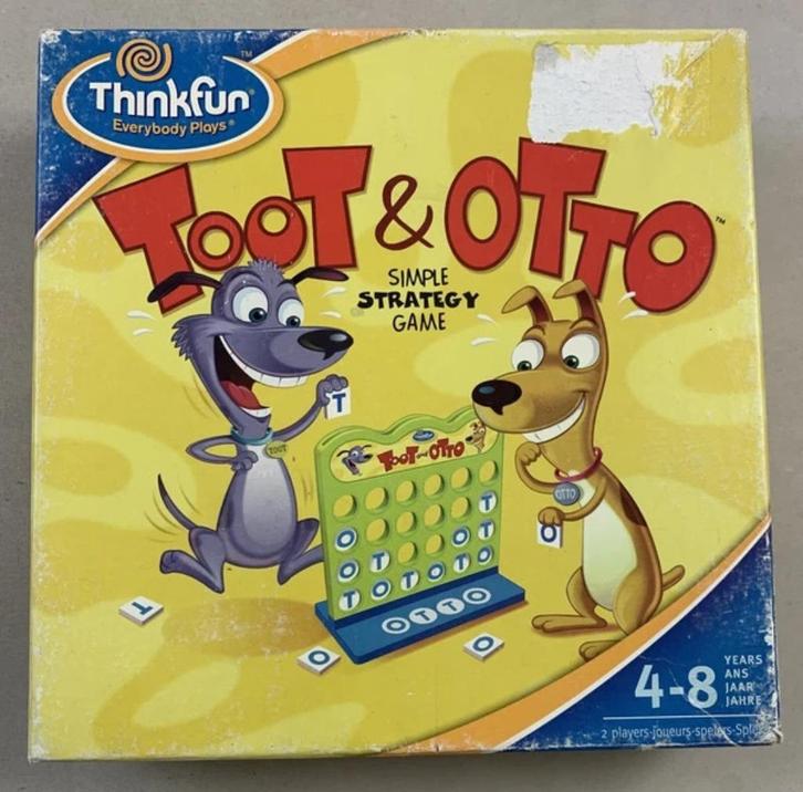 Toot & Otto ThinkFun strategiespel compleet gezelschapsspel, Hobby en Vrije tijd, Gezelschapsspellen | Bordspellen, Zo goed als nieuw