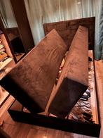 Tweepersoonsbed met opbergruimte, Huis en Inrichting, Slaapkamer | Boxsprings, Ophalen, Tweepersoons, Zo goed als nieuw, 120 cm