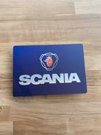 Reclamebord Scania vrachtwagen logo embleem, alu, 40x57cm, Ophalen of Verzenden, Nieuw, Reclamebord