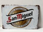 San Miguel Bier Reclamebord 30 bij 20, Verzamelen, Ophalen of Verzenden, Gebruikt, Reclamebord