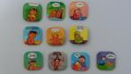 Garfield John strip kat tekenfilm buttons set button, Verzenden, Zo goed als nieuw