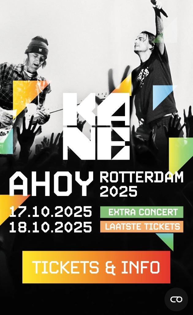 4 staanplaats kaartjes KANE in Ahoy vrijdag 17 oktober, Tickets en Kaartjes, Evenementen en Festivals, Drie personen of meer, Meerdaags