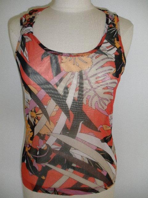 MEXX top met bloemen maat L, Kleding | Dames, Tops, Zo goed als nieuw, Maat 38/40 (M), Zonder mouw, Ophalen of Verzenden