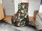 Zitzak Sit&Joy camouflage, Huis en Inrichting, Zitzakken, Ophalen, Zo goed als nieuw, Overige kleuren, Zitzak