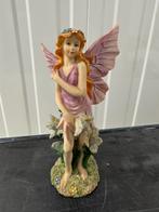 Elfen beeldje roze ca 20cm hoog, Ophalen of Verzenden, Gebruikt, Fantasy