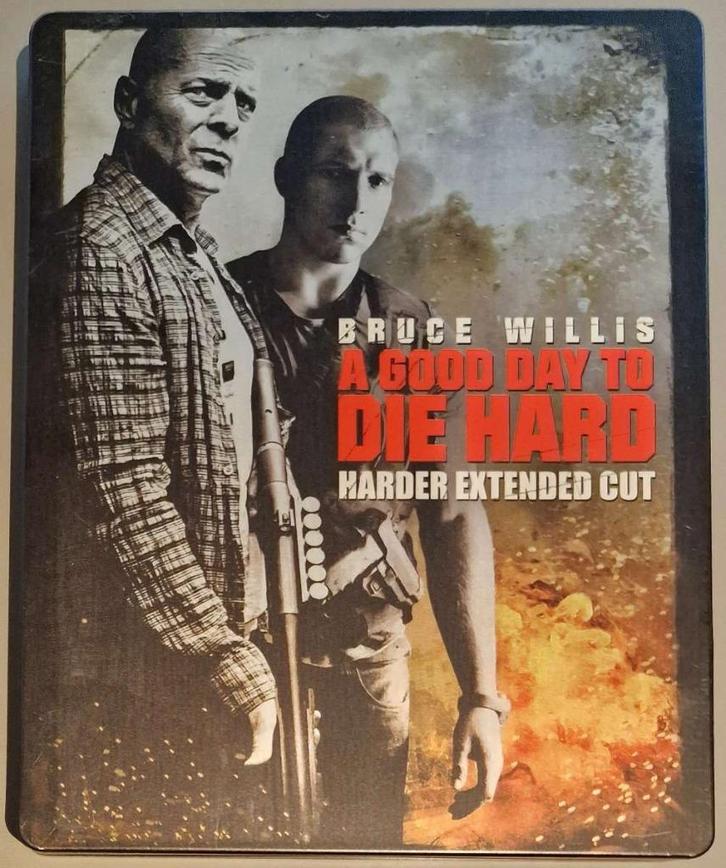 A Good Day to Die hard - steelbook (2013, Bruce Willis) - NL, Cd's en Dvd's, Blu-ray, Actie, Verzenden